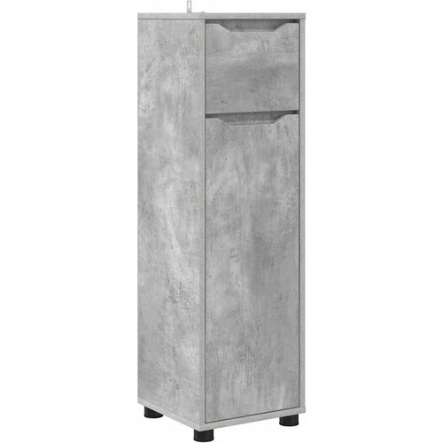  Kupaonski ormar s ladicama Betonski sivi 30,5 x 30 x 101 cm Slike