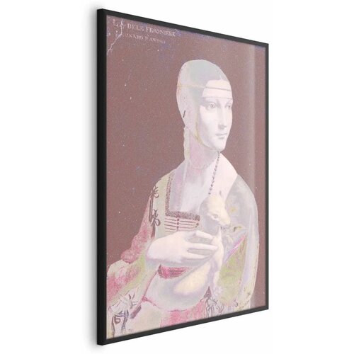  Plakat - Pastel Lady 29.7x42 Crni okvir Cijene