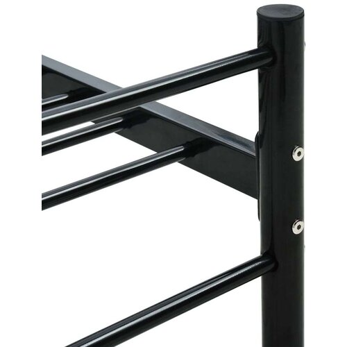 VidaXL Okvir za krevet crni metalni 160 x 200 cm Slike