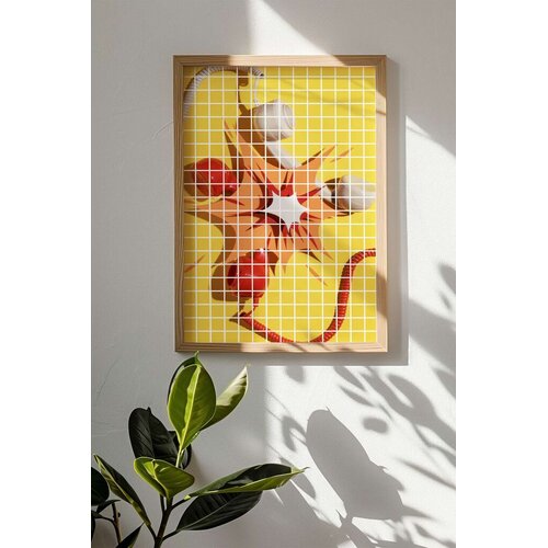 Wallity Uokvirena slika Popkare27, 33x48 cm Cene