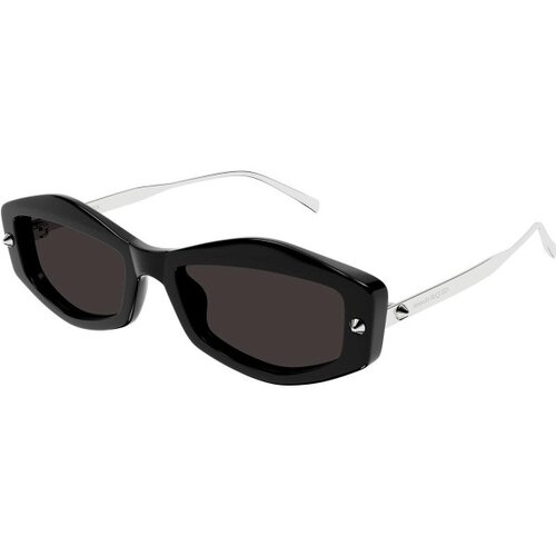Alexander Mcqueen AM0482S 001 ONE SIZE (55) Črna/Siva Slike