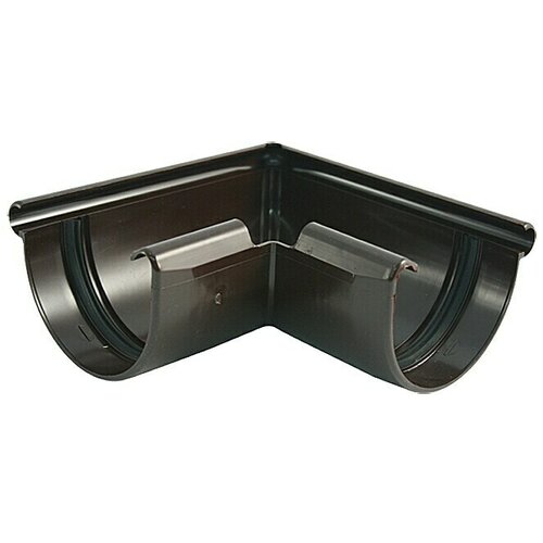 Marley Kutni oluk (Nazivni promjer: 125 mm, Vanjski kut, Plastika, Smeđe boje) Cijene