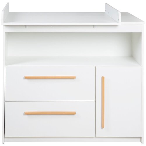 Roba Bijela niska dječja komoda 107x98 cm Lilo &amp;ndash; Slike