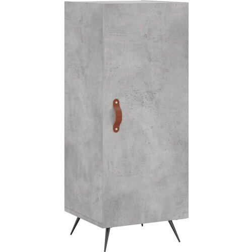 Maison Chic Komoda - Predalnik betonsko siva 34,5x34x90 cm inženirski les, (21718507) Slike