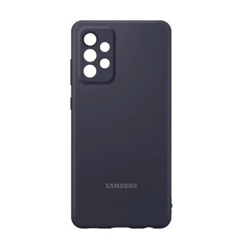 Samsung silikonska maska za A72, crna Slike