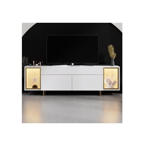 Hanah home TV komoda, bijela Slike