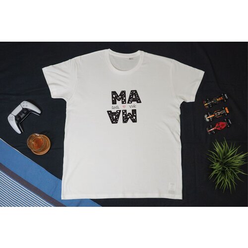  mama unisex majica bela Cene