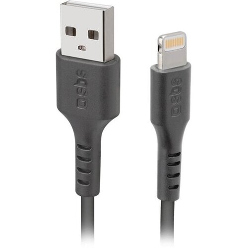 Sbs lightning usb kabel 2.0 1m TECABLEUSBIP589K Slike