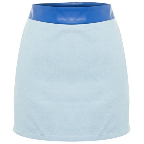 Trendyol Blue Mini Skirt Cene