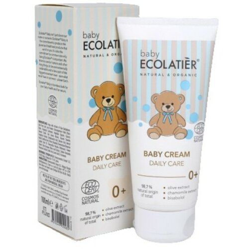 ECOLATIER Kozmetika za bebe - krema za bebe sa vitaminom E, ekstraktom kamilice - - Kozmo Cene