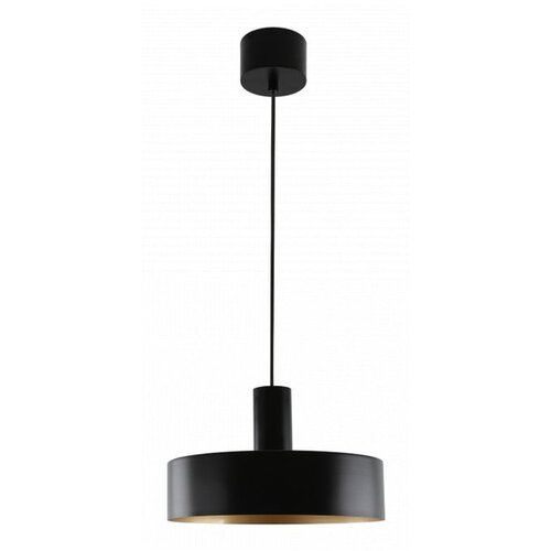 Gtv Crna viseća svjetiljka s metalnim sjenilom &amp;oslash; 30 cm Selvia II &amp;ndash; Slike