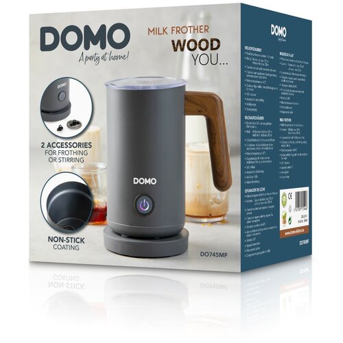 DOMO PJENJAČ MLIJEKA 500W WOOD YOU SIVI, (5411397170446) Cijene