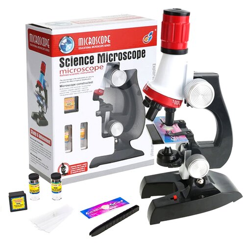  Science microscope educational toy with accessories Slike