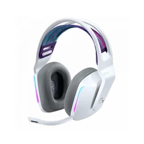 Logitech OEM slu&amp;scaron;alke gaming G733, bele Slike