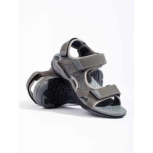 DK Men's sports sandals grey Cene
