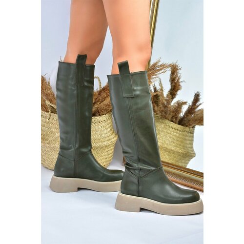 Fox Shoes Khaki Women's Daily Boots Slike
