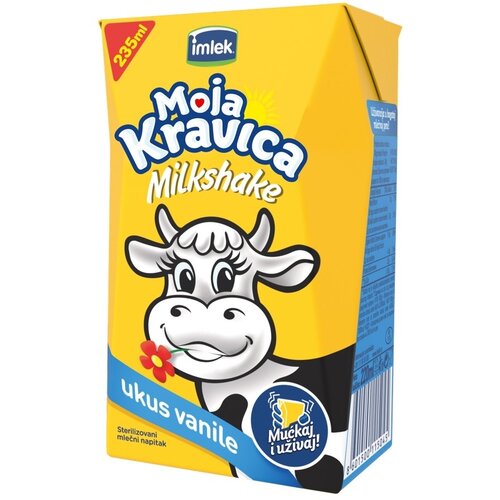 Moja kravica Milk shake IMLEK vanila 235ml Cene