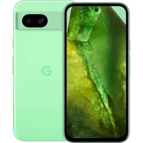 Google Obnovljeno - znaki rabe - Pixel 8A 5G 8+128GB Aloe pametni telefon, (21365003)