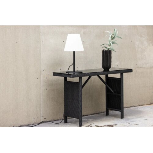 Venture Home Padova vrtni stolić 120 × 40 cm, crni Cene