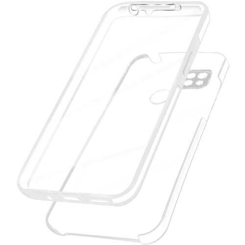 AVIZAR xiaomi redmi 10A full body etui z mehkim sprednjim pokrovom, trdim hrbtnim pokrovom - prozoren, (20640207) Cene