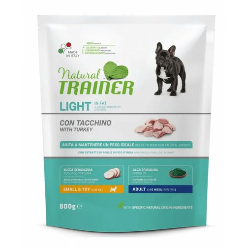 Trainer natural light in fat hrana za pse - turkey - 2kg Cene