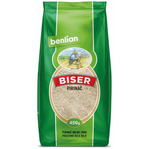 Benlian Food Pirinač BENLIAN Biser 450g Cene