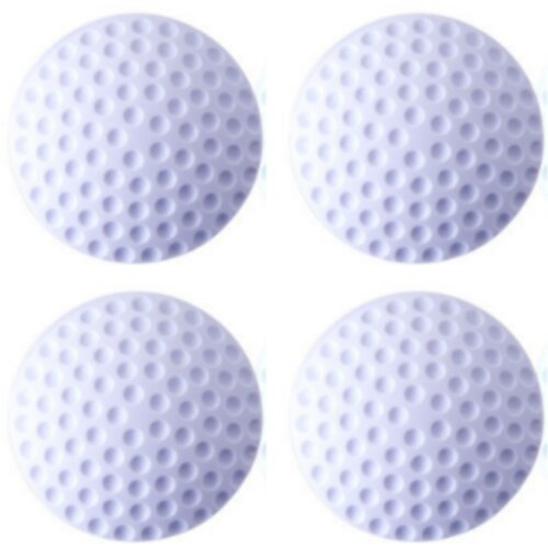 INF Zamaški za vrata v obliki žogice za golf, 4 kosi Purple, (22126545) Cene