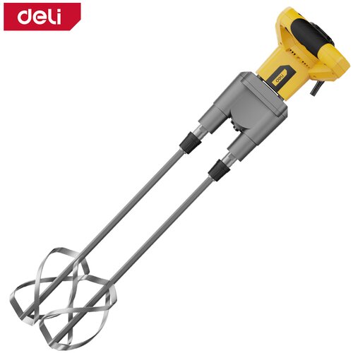 Deli Električni me&amp;scaron;ač mikser EDC177, Dupli, 1800W, Žuti Slike