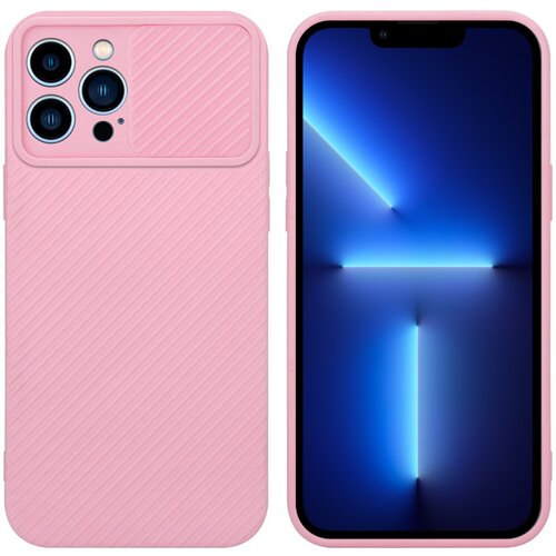 Cadorabo Ohi&amp;scaron;je, združljiv z Apple v Bonbon Pink - Za&amp;scaron;čitni pokrov iz fleksibilnega silikona TPU in z za&amp;scaron;čito pred kamero, (20595537) Slike