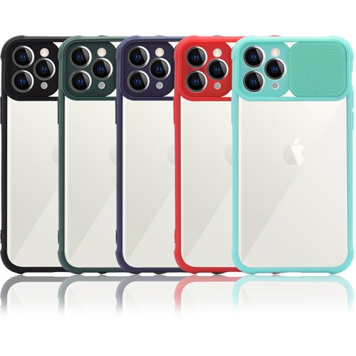  Maska za telefon Camera Shield za iPhone 12 Pro Max crvena Cene