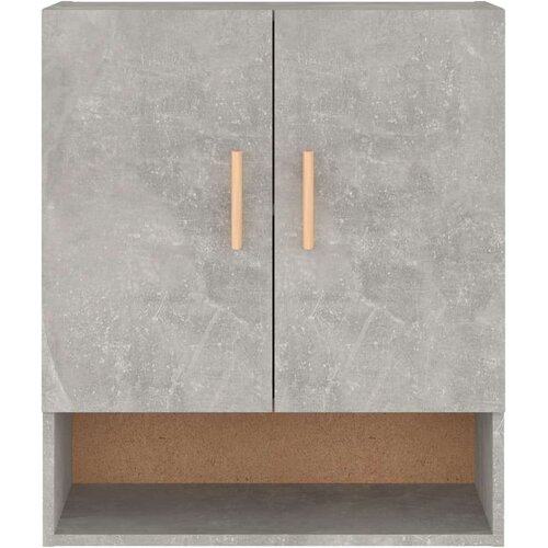  stenska omarica betonsko siva 60x31x70 cm konstruiran les, (20716421) Slike