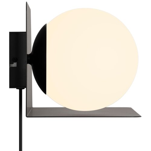 Nordlux zidno svetlo sa policom lilibeth 1xE14/25W/230V crno Slike