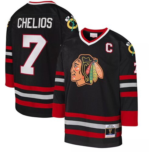 Mitchell And Ness Chris Chelios 1997-98 Chicago Blackhawks Alternate dres Cene