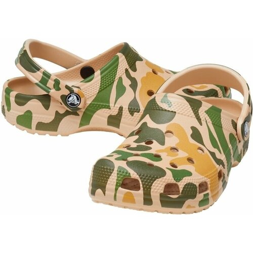 Crocs Classic Printed Camo Clog Chai/Tan 36-37 Cene