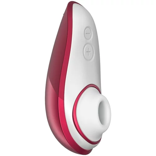 Womanizer Liberty - vodoodporen stimulator klitorisa na baterije (rdeč)