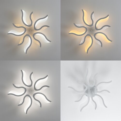 Brilagi led prigu&amp;scaron;iva plafonska svetiljka twist LED/65W/230V 3000-6500K bela +do Slike