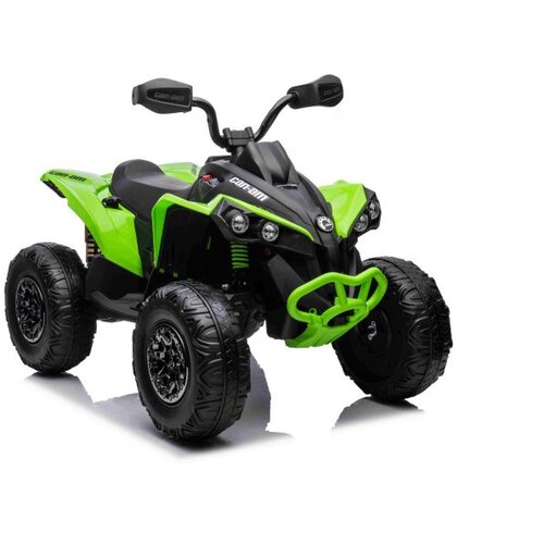 Lean Toys Otro&amp;scaron;ki &amp;scaron;tirikolesnik na baterijo 12V CAN-AM Renegate Zelena Slike