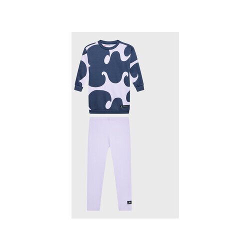 Adidas Komplet jopica in legice MARIMEKKO HM4450 Vijolična Regular Fit Slike