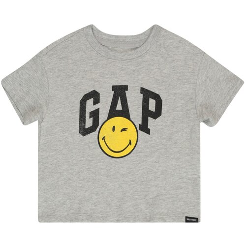 GAP Majica rumena / pegasto siva / črna Slike