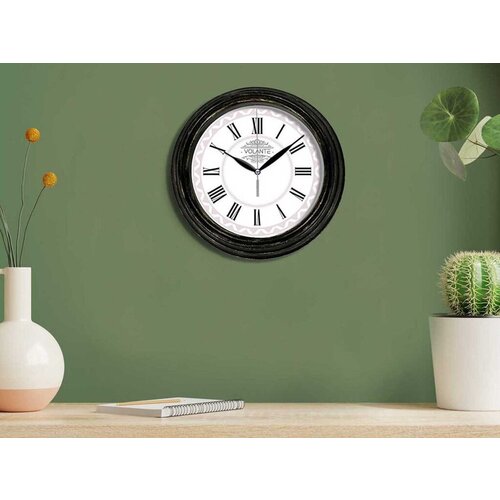 Wallity Zidni sat 121012-Gsyh10Syh, 30x30 cm, Crni Cene