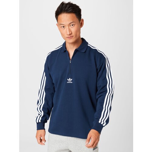 Adidas Sweater majica plava / bijela Slike
