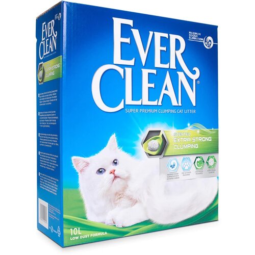 Clorox International ever clean posip za mačke scented extrastrong - grudvajući 10L Slike