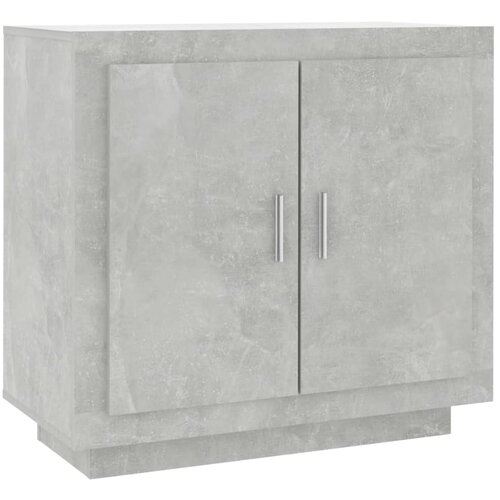 Maison Chic Komoda - Predalnik betonsko siva 80x40x75 cm konstruiran les, (21721107) Cene