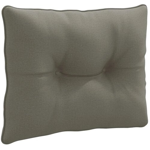  Jastučić za leđa PUTTEN 100% poliester Siva 50 x 40 x 10 cm - Siva 50 x 40 x 10 cm Melange Slike