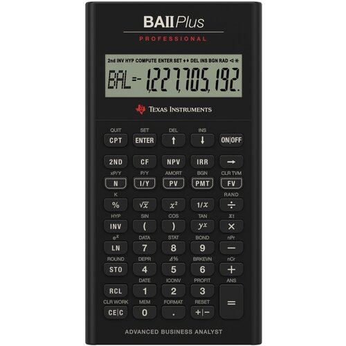 Texas Instruments BA II Plus Professional IIBAPRO/FC/3E12/A Cijene