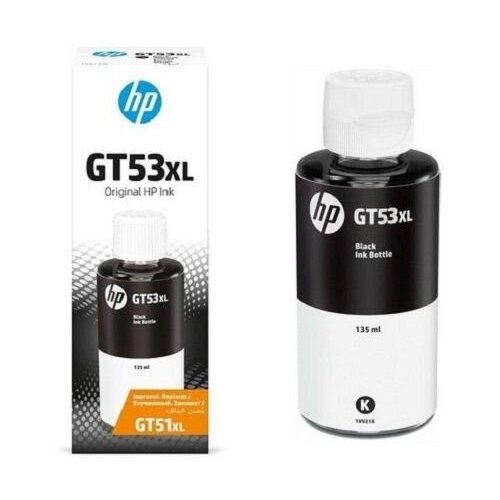 HP GT53 135ml Black Original Ink Bottle 1VV21AE Slike