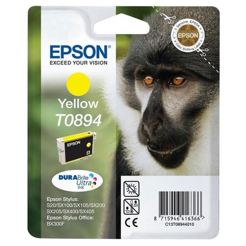 Epson Kartu&amp;scaron;a z rumenim črnilom T0894 - C13T08944020, (21734919) Slike