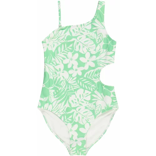 Abercrombie & Fitch Jednodijelni kupaći kostim menta / bijela