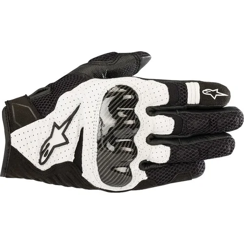 Alpinestars SMX-1 Air V2 Gloves Black/White 2XL Rukavice