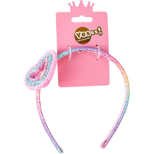 YESSS! dečji rajf za kosu roze glitter Cene